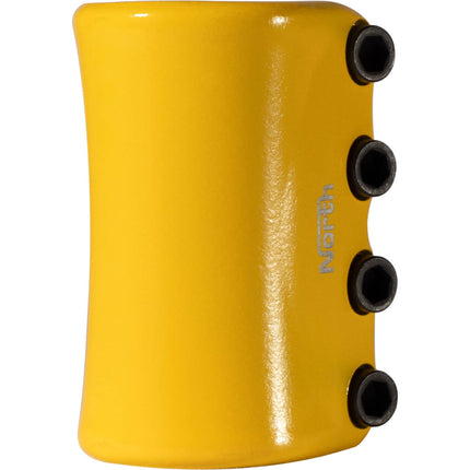 North Profile SCS Stunt Scooter Clamp - Yellow-ScootWorld.de