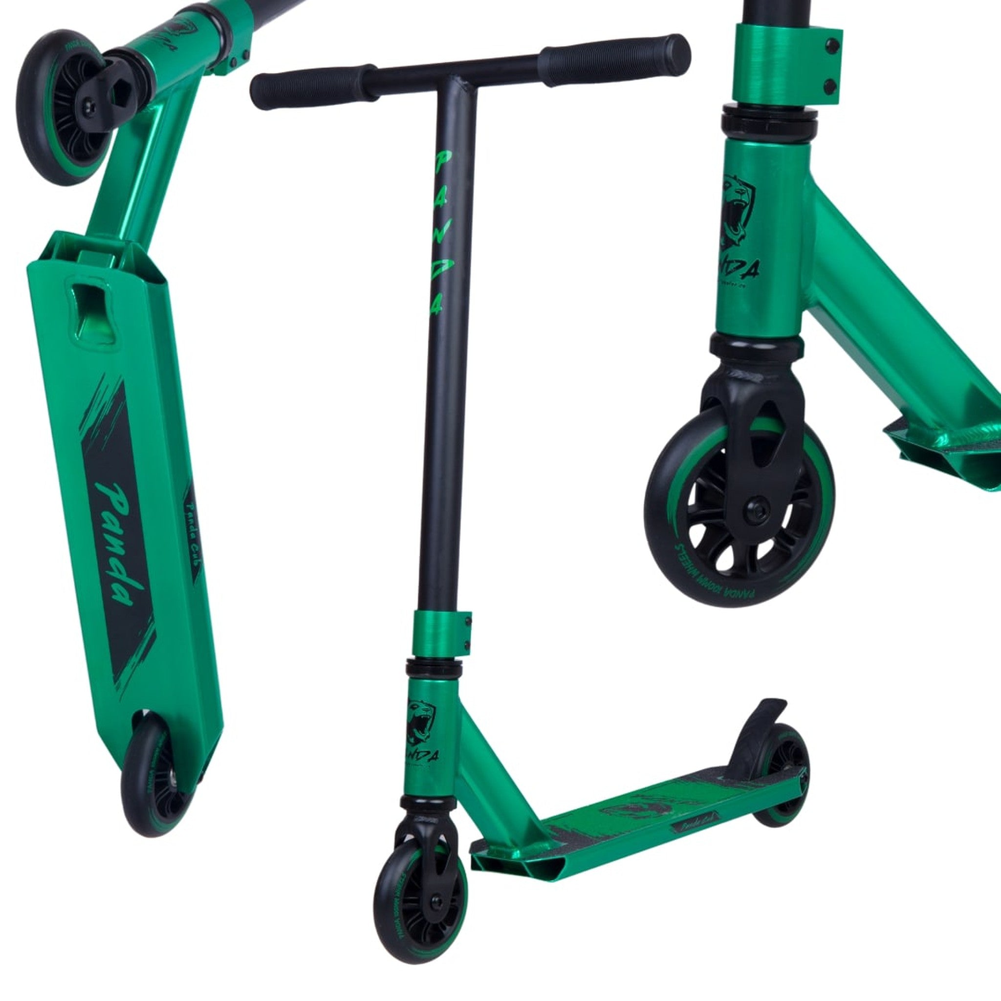 Panda Cub Stunt Scooter - Green-ScootWorld.de