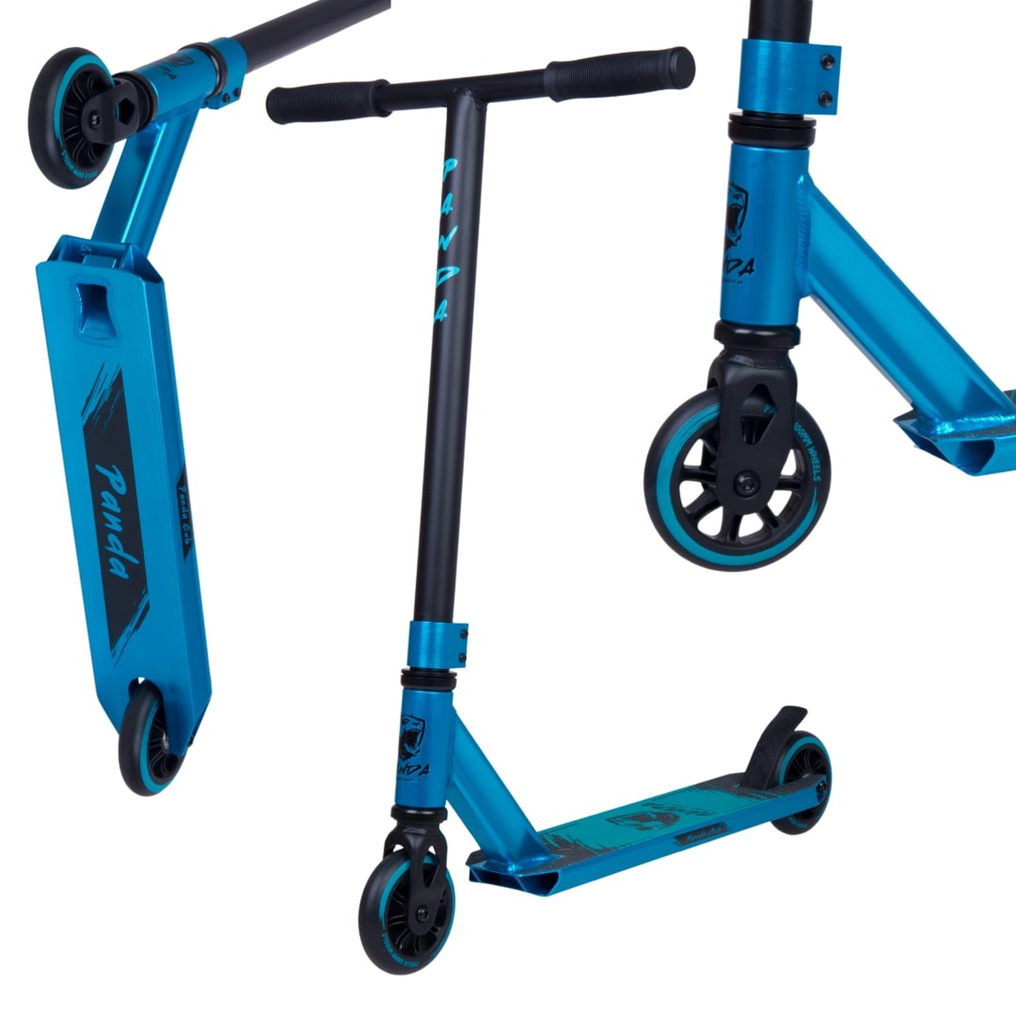 Panda Cub Stunt Scooter - Teal-ScootWorld.de