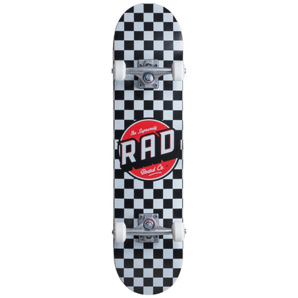 RAD Checkers Komplet Skateboard - Checkers Black-ScootWorld.de