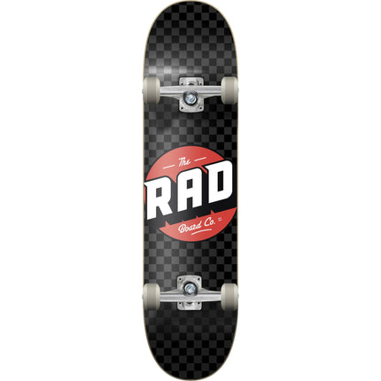 RAD Checkers Progressives Skateboard - Black/Grey-ScootWorld.de