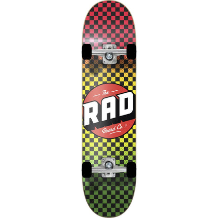 RAD Checkers Progressives Skateboard - Rasta-ScootWorld.de