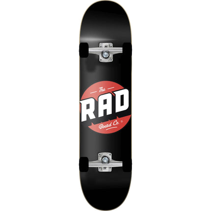 RAD Logo Progressive Skateboard - Black-ScootWorld.de
