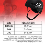 Reversal Lux Verstellbare Skate Helm - Weiß-ScootWorld.de