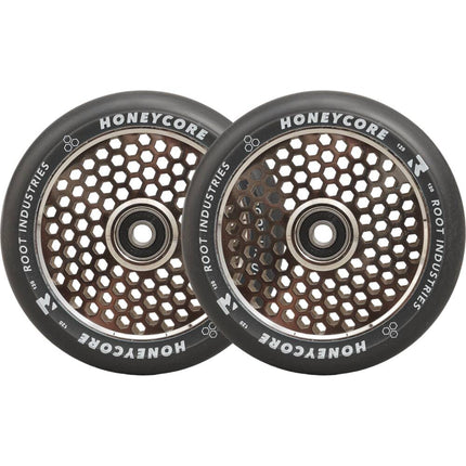 Root Honeycore Black 120mm Stunt Scooter Rolle 2-Pack - Mirror-ScootWorld.de