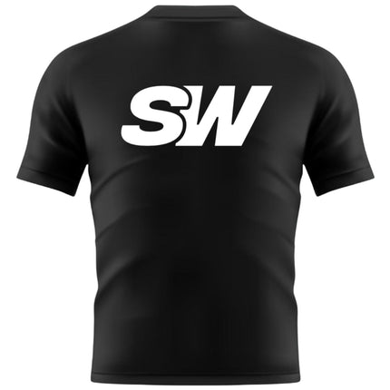 ScootWorld SW Logo Tshirt - Black-ScootWorld.de