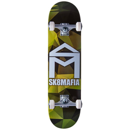 Sk8mafia House Logo Skateboard - Camo-ScootWorld.de