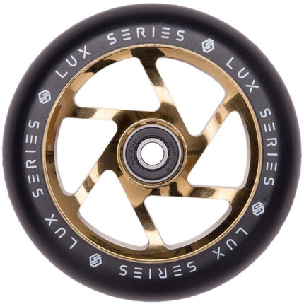 Striker Lux Spoked 110MM Stunt Scooter Rolle - Gold Chrome-ScootWorld.de