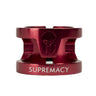 Supremacy Spartan Double Stunt Scooter Clamp - Rot
