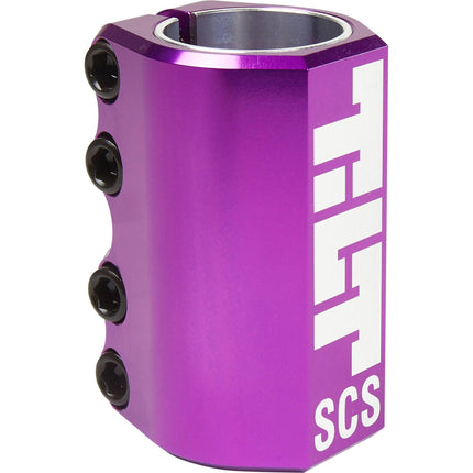 Tilt Classic SCS Stunt Scooter Clamp - Purple-ScootWorld.de