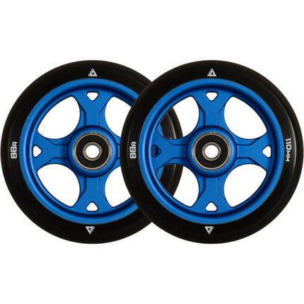 Trynyty Gothic Stunt Scooter Rolle 2-Pack - Blue-ScootWorld.de