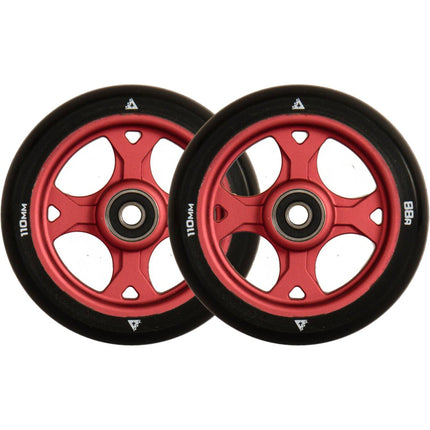 Trynyty Gothic Stunt Scooter Rolle 2-Pack - Red-ScootWorld.de