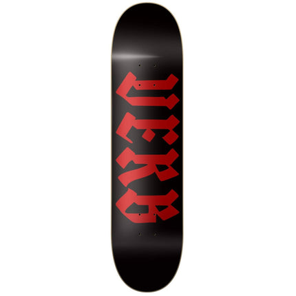 Verb Calligraphy Skateboard Deck - Red-ScootWorld.de