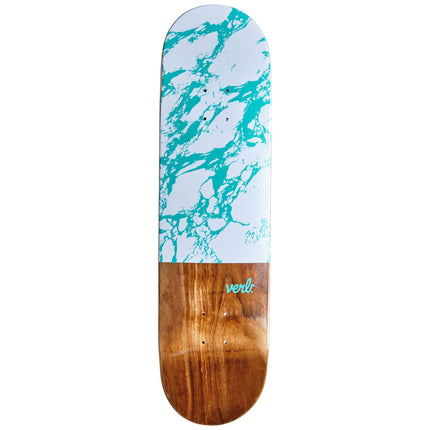 Verb Marble Dip Skateboard Deck - White-ScootWorld.de