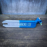 Apex ID Limited 4.5" Stunt Scooter Deck - Blue/Silver-ScootWorld.de