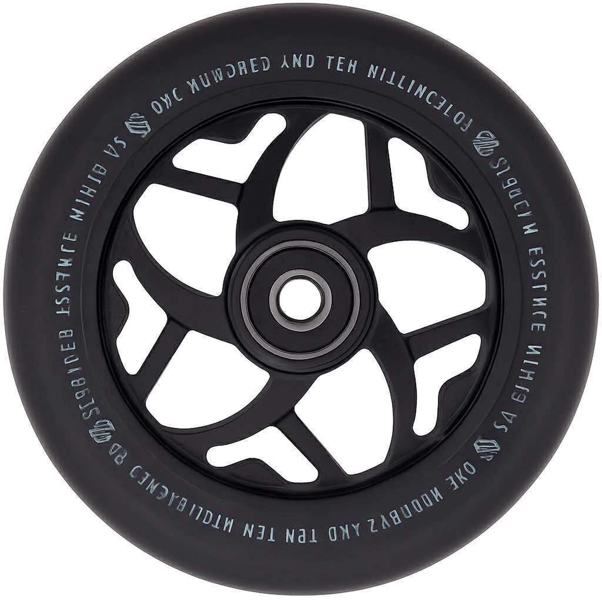 Striker Essence V3 Colorblast PU 110mm Stunt Scooter Rolle - Schwarz-ScootWorld.de