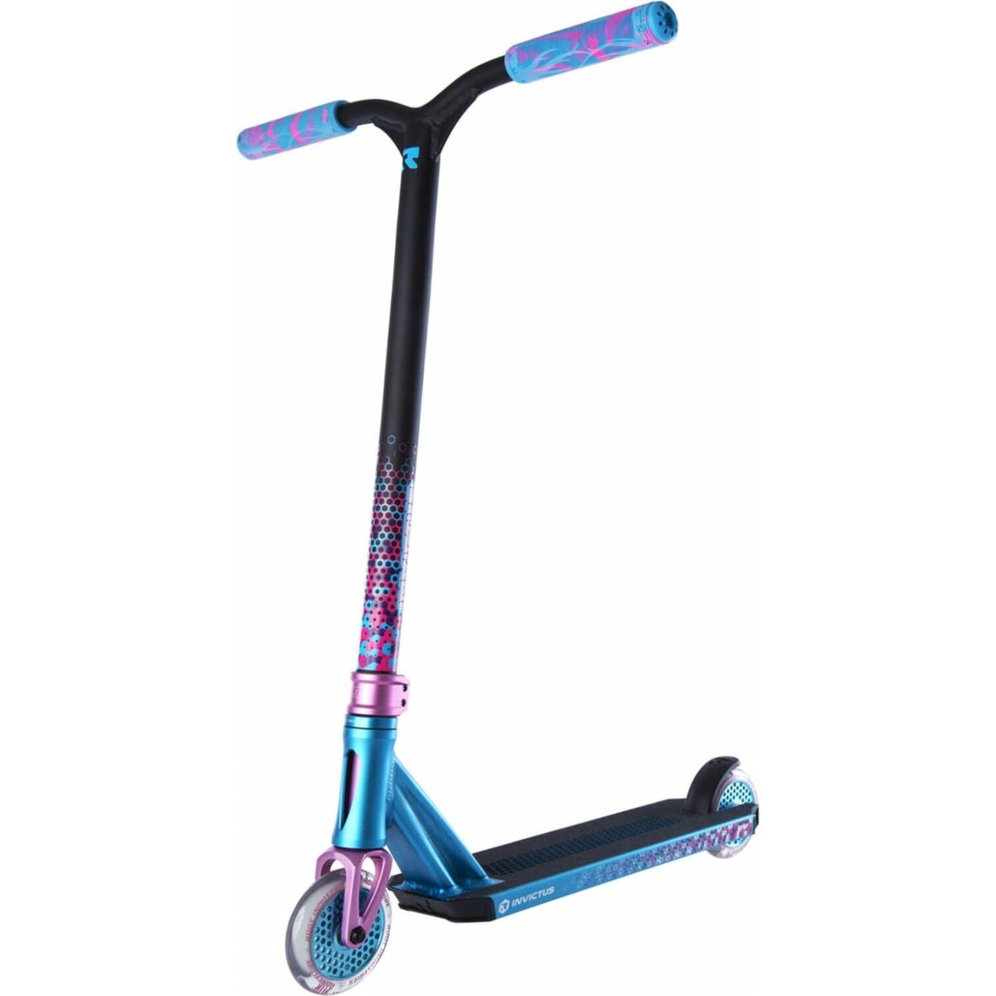 Root Invictus 2 Stunt Scooter (Teal/Purple) - Türkis/Lila-ScootWorld.de