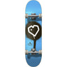 Blueprint Spray Heart V2 Komplet Skateboard - Blau/Schwarz/Weiß