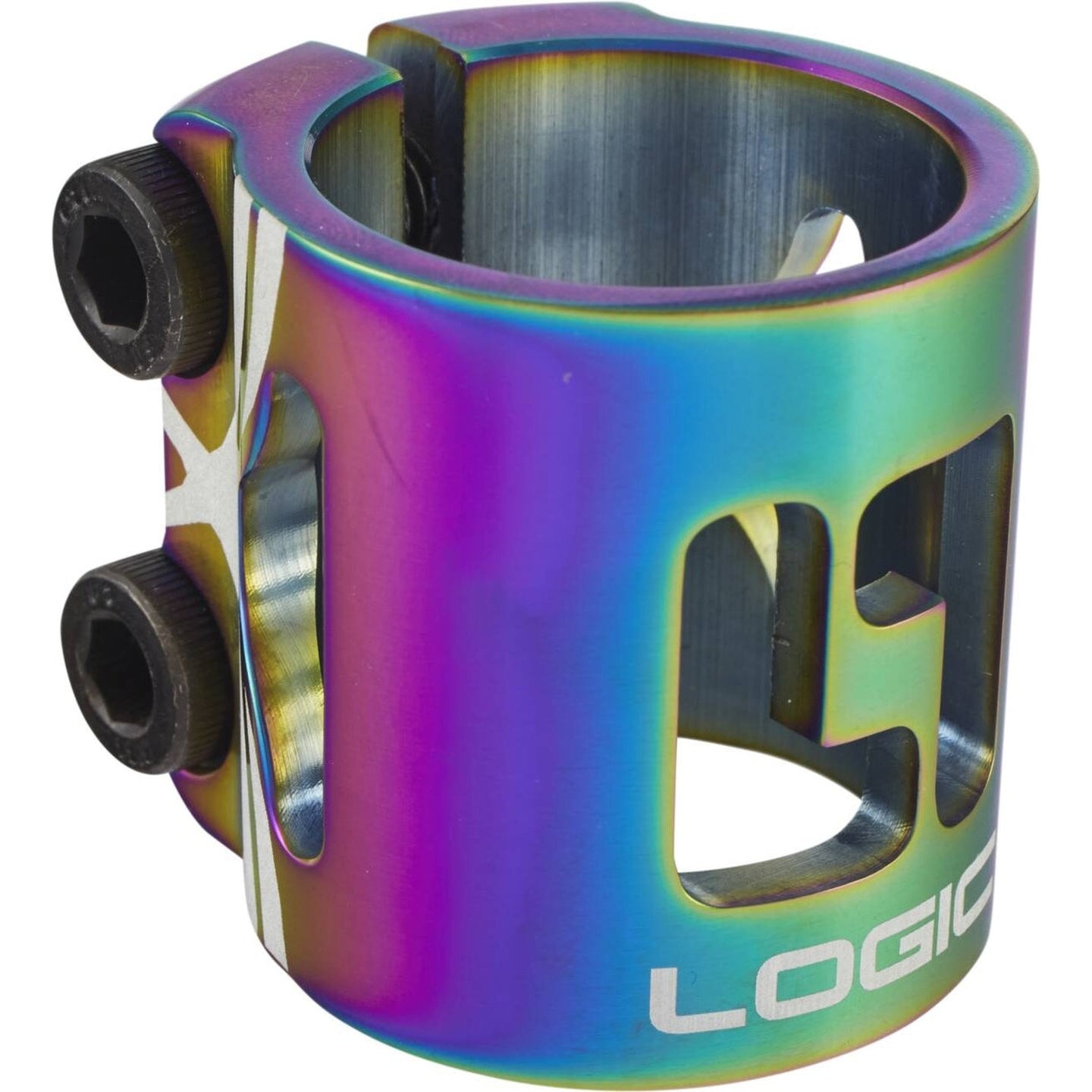 Logic Oversized Double Stunt Scooter Clamp - Neochrome-ScootWorld.de