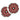 Root Honeycore Weiß 110mm Stunt Scooter Rollen 2-pack - Rot-ScootWorld.de