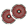 Root Honeycore Weiß 110mm Stunt Scooter Rollen 2-pack - Rot