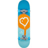 Blueprint Spray Heart Skateboard Komplettboard - Blau/Orange