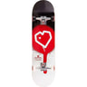 Blueprint Spray Heart Skateboard Komplettboard - Schwarz/Rot