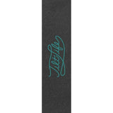 Tilt Capped Script Stunt Scooter Griptape - Teal-ScootWorld.de