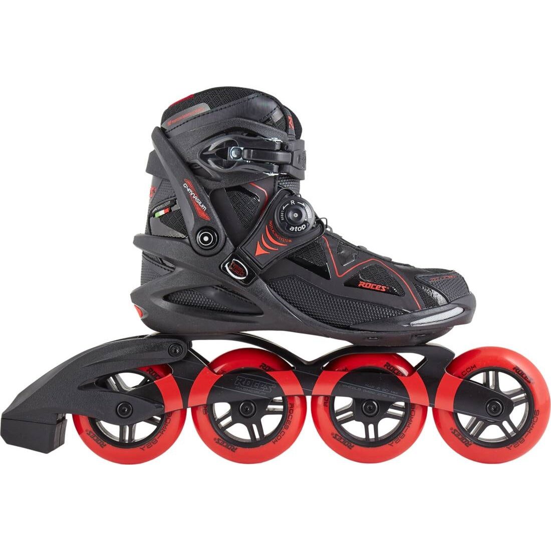 Roces Gymnasium 2.0 TIF Inline Skates - Black-ScootWorld.de