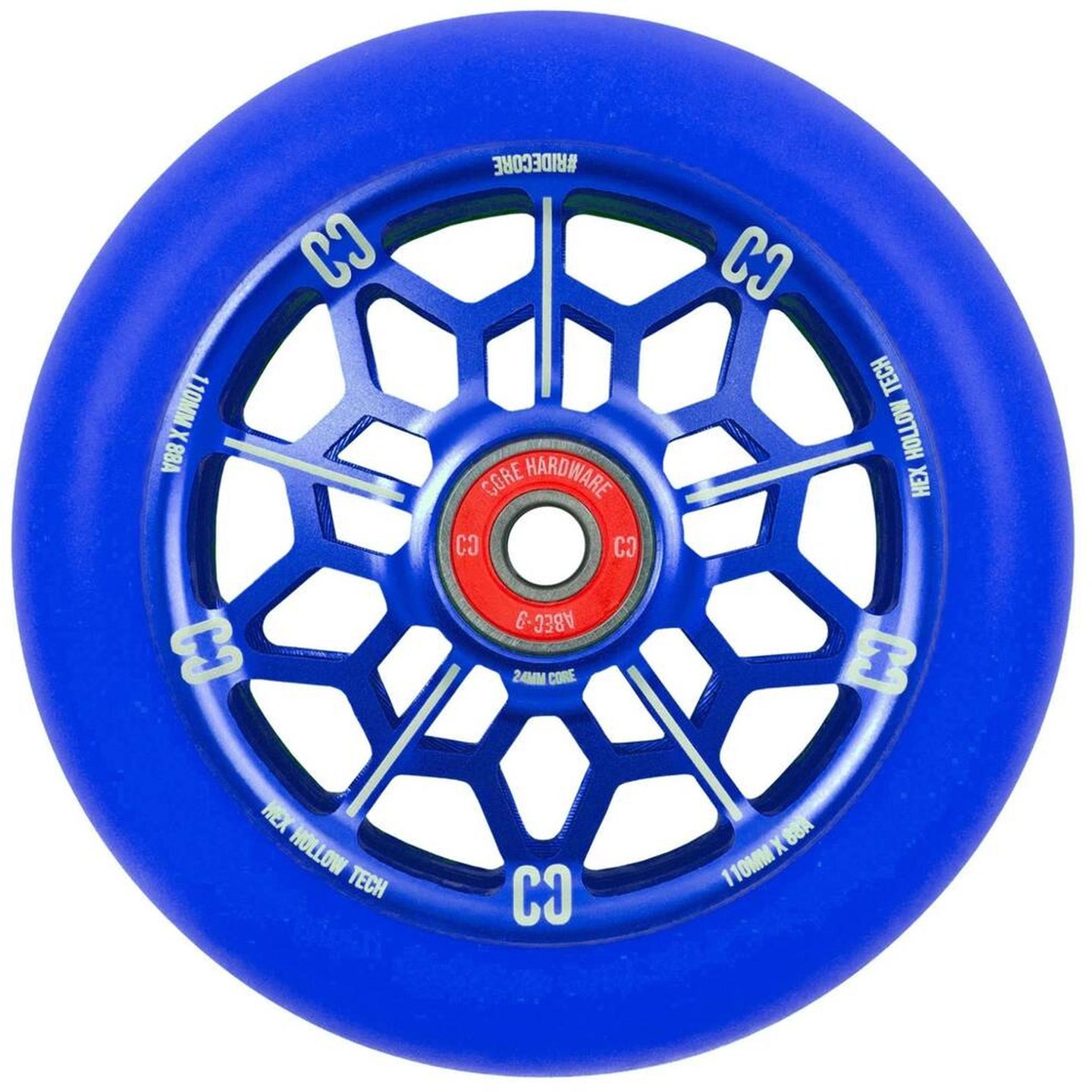 CORE Hex Hollow Scooter Rolle - Marineblau-ScootWorld.de