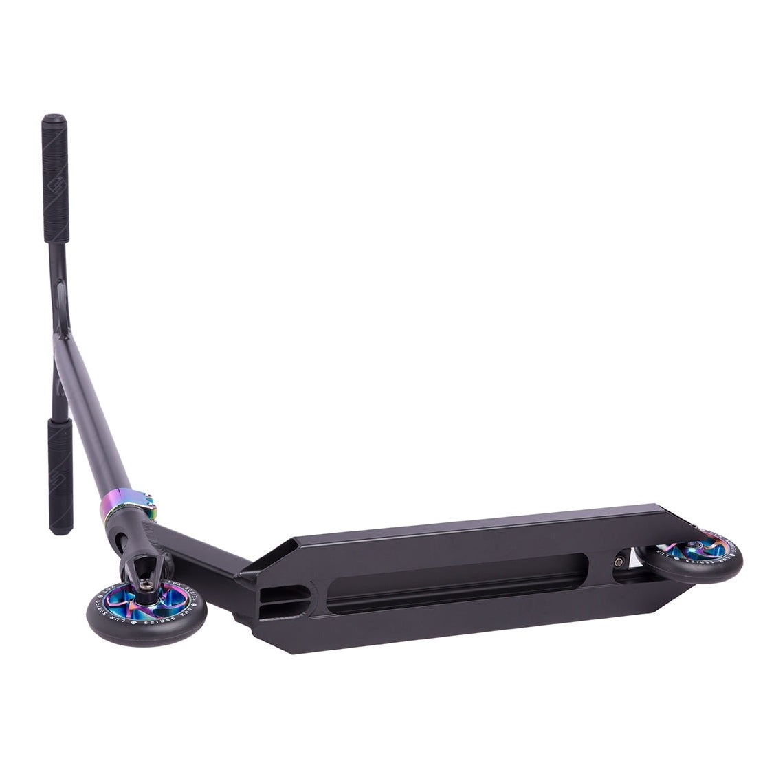 Striker Lux Stunt Scooter - Black/Rainbow-ScootWorld.de