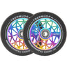 Oath Bermuda 110MM Stunt Scooter Rollen 2-Pack - Regenbogen