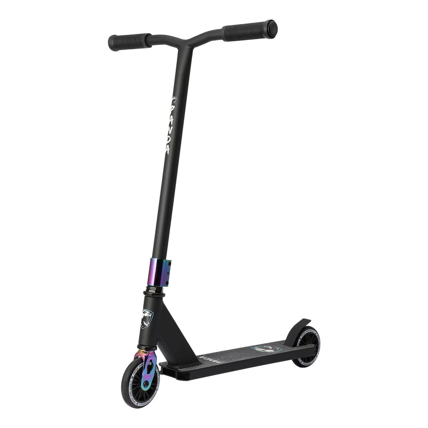 Panda Initio Stunt Scooter - Black/Rainbow-ScootWorld.de