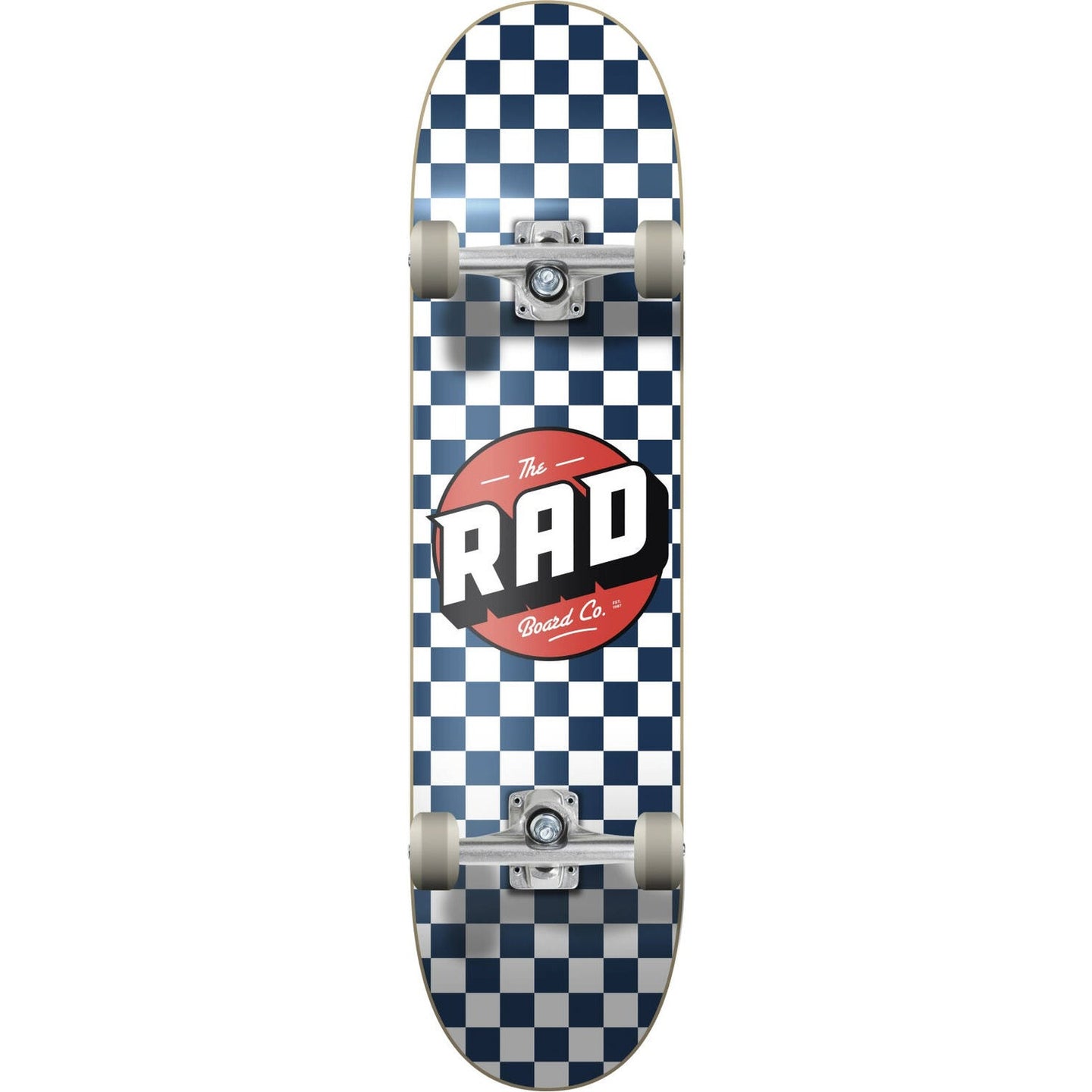 RAD Checkers Komplet Skateboard - Marineblau-ScootWorld.de