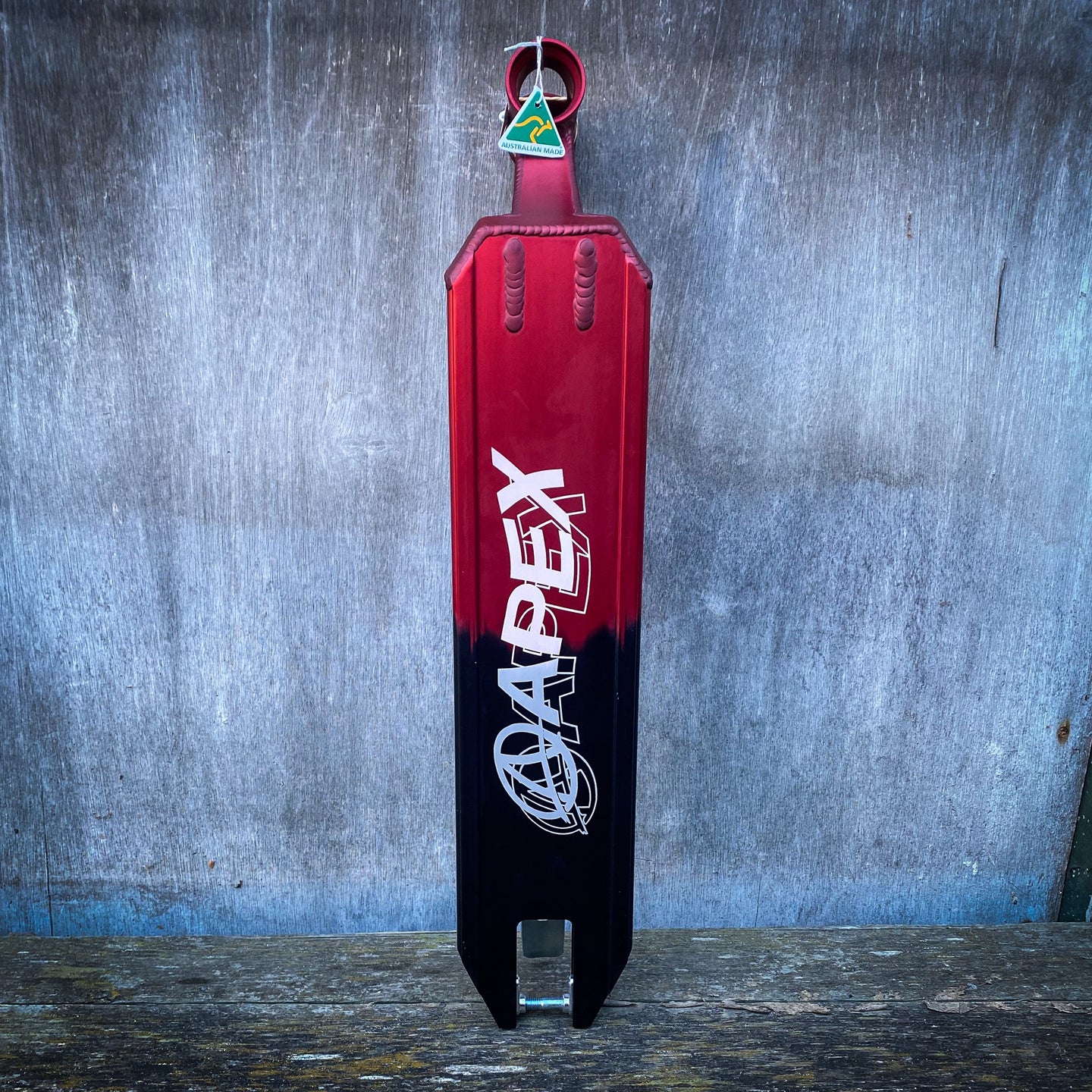 Apex ID Limited 4.5" Stunt Scooter Deck - Red/Black-ScootWorld.de