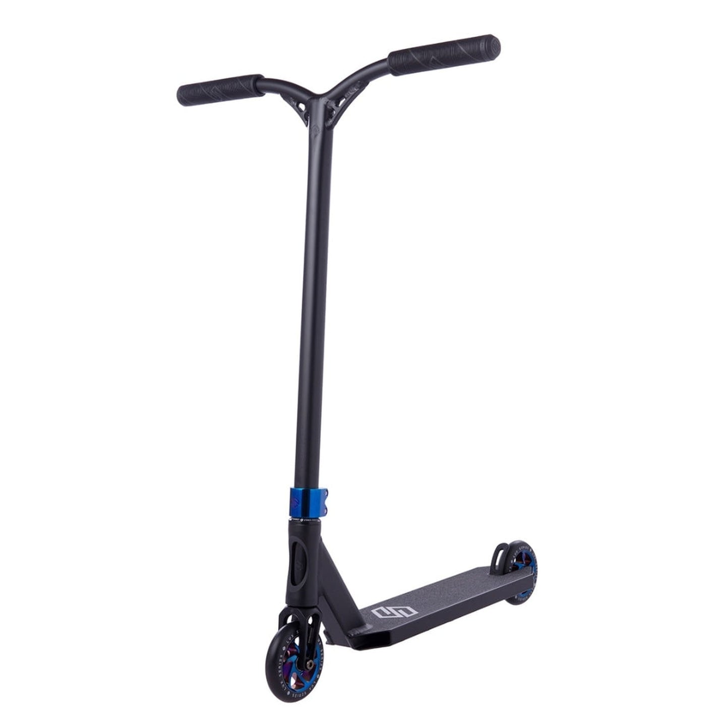 Striker Lux Stunt Scooter - Schwarz/Blau Chrome-ScootWorld.de