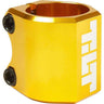 Tilt Classic Double Stunt Scooter Clamp - Gold