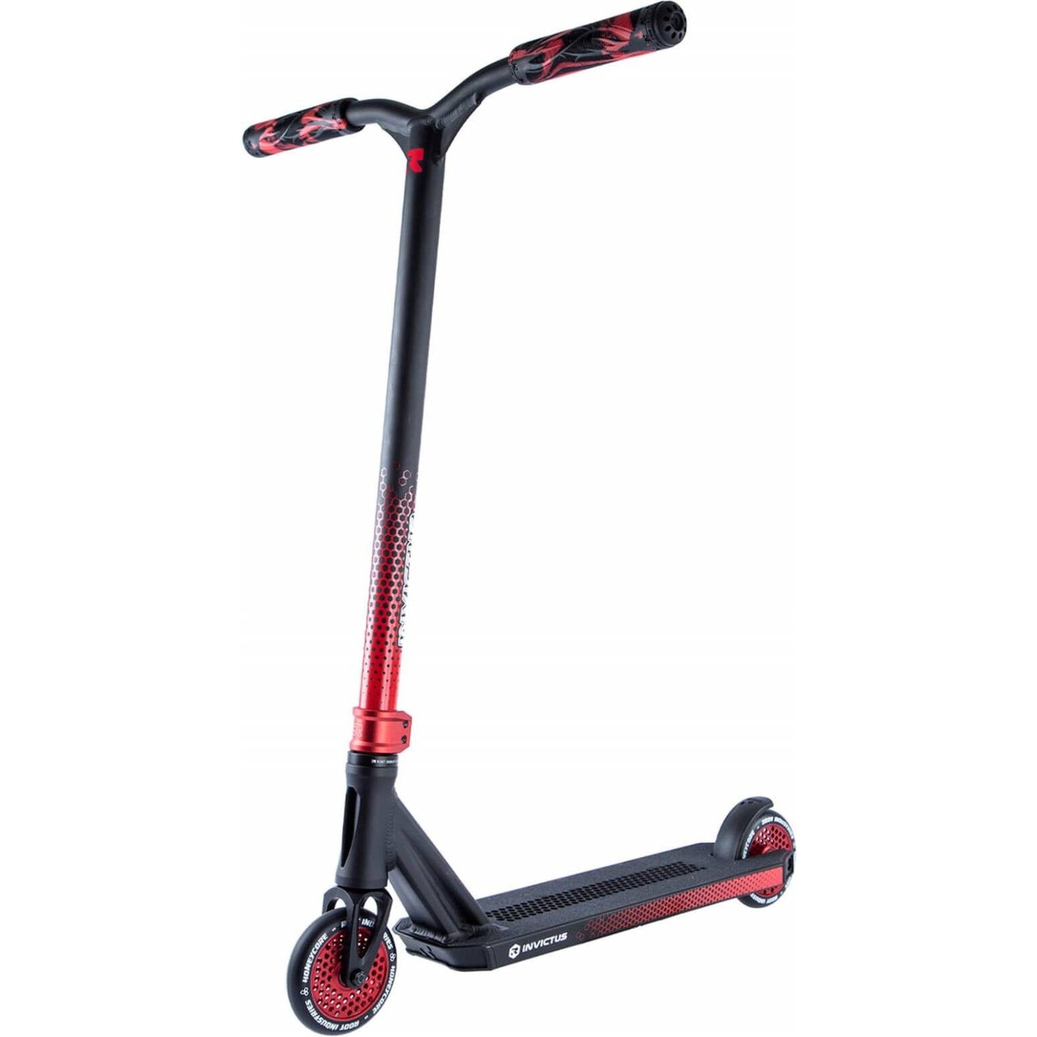 Root Invictus 2 Stunt Scooter (Black/Red) - Black/Red-ScootWorld.de