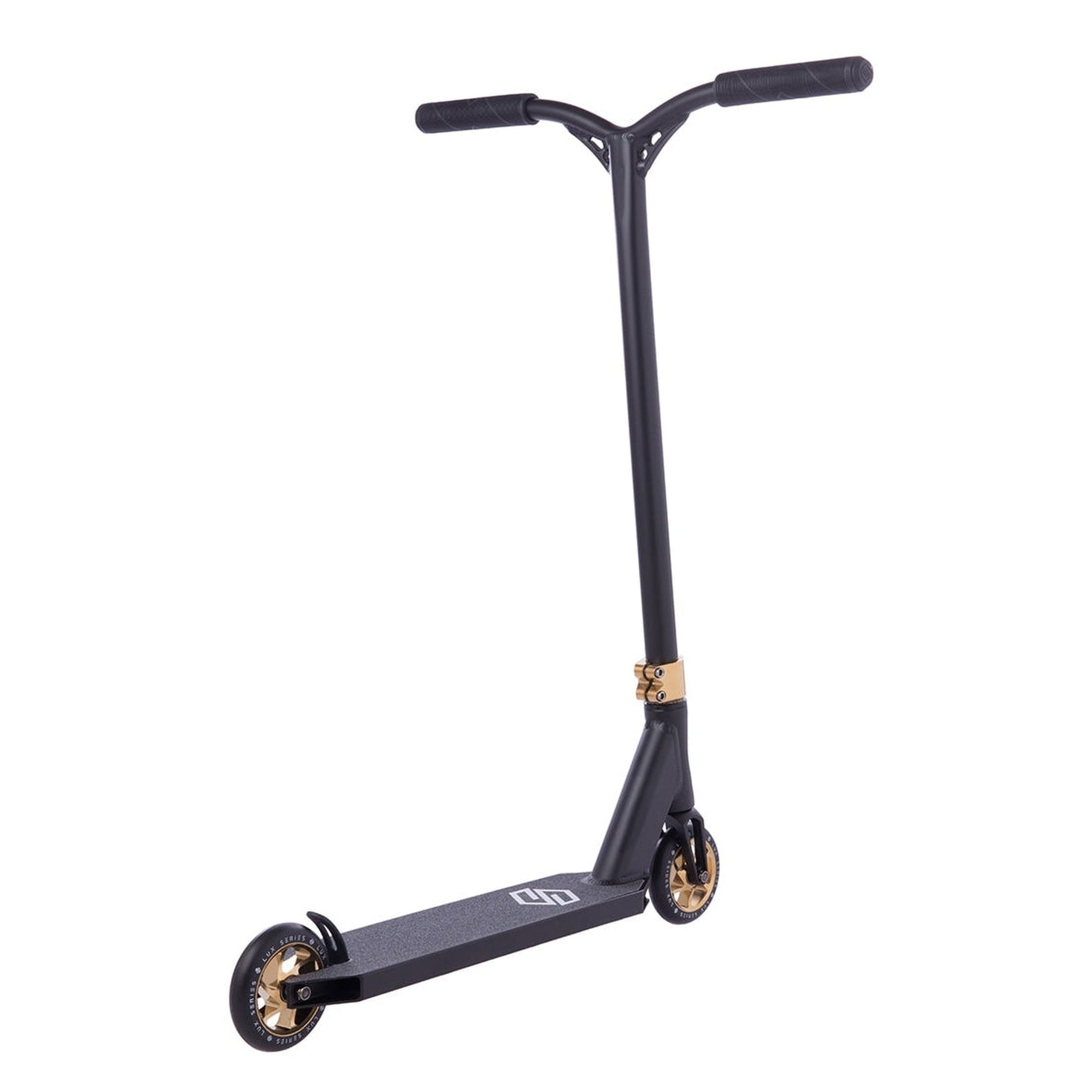 Striker Lux Stunt Scooter - Black/Gold Chrome-ScootWorld.de