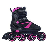 Venor Primo Inliner Kinder - Black/Pink-ScootWorld.de