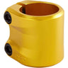 Tilt Sculpted Double Stunt Scooter Clamp - Gold