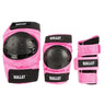 Bullet Junior Triple Padset Protektoren Set - Rosa