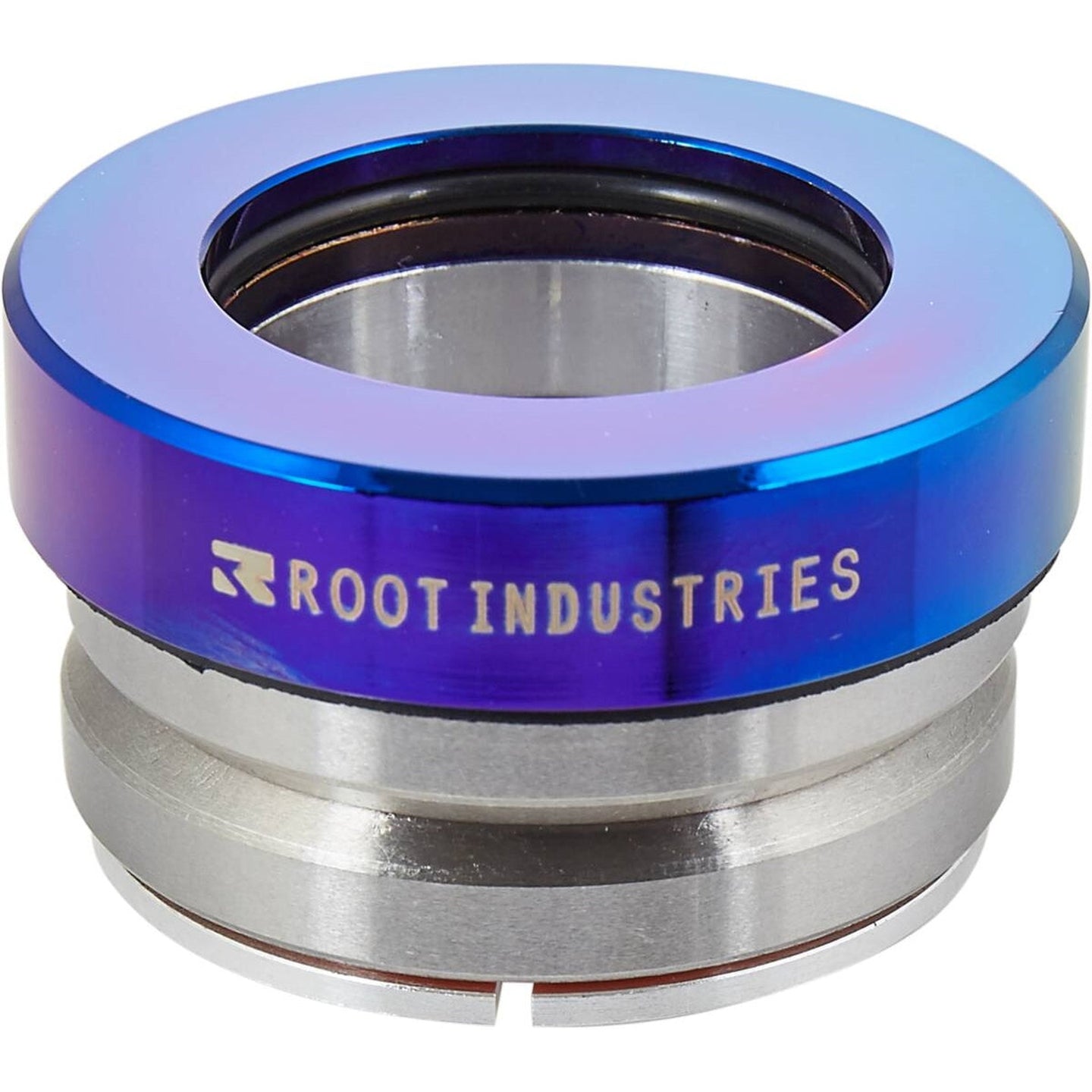 Root Integrated Stunt Scooter Headset - Blue-Ray-ScootWorld.de