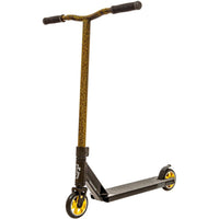 Crisp Blaster Stunt Scooter - Black/Gold Cracking-ScootWorld.de