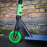 ScootWorld Black/Green Street Custom Build - Black/Green-ScootWorld.de