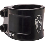 North Axe V2 Double Stunt Scooter Clamp - Black-ScootWorld.de