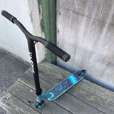 Panda Lux Custom Build Stunt Scooter - Black/Blue-ScootWorld.de