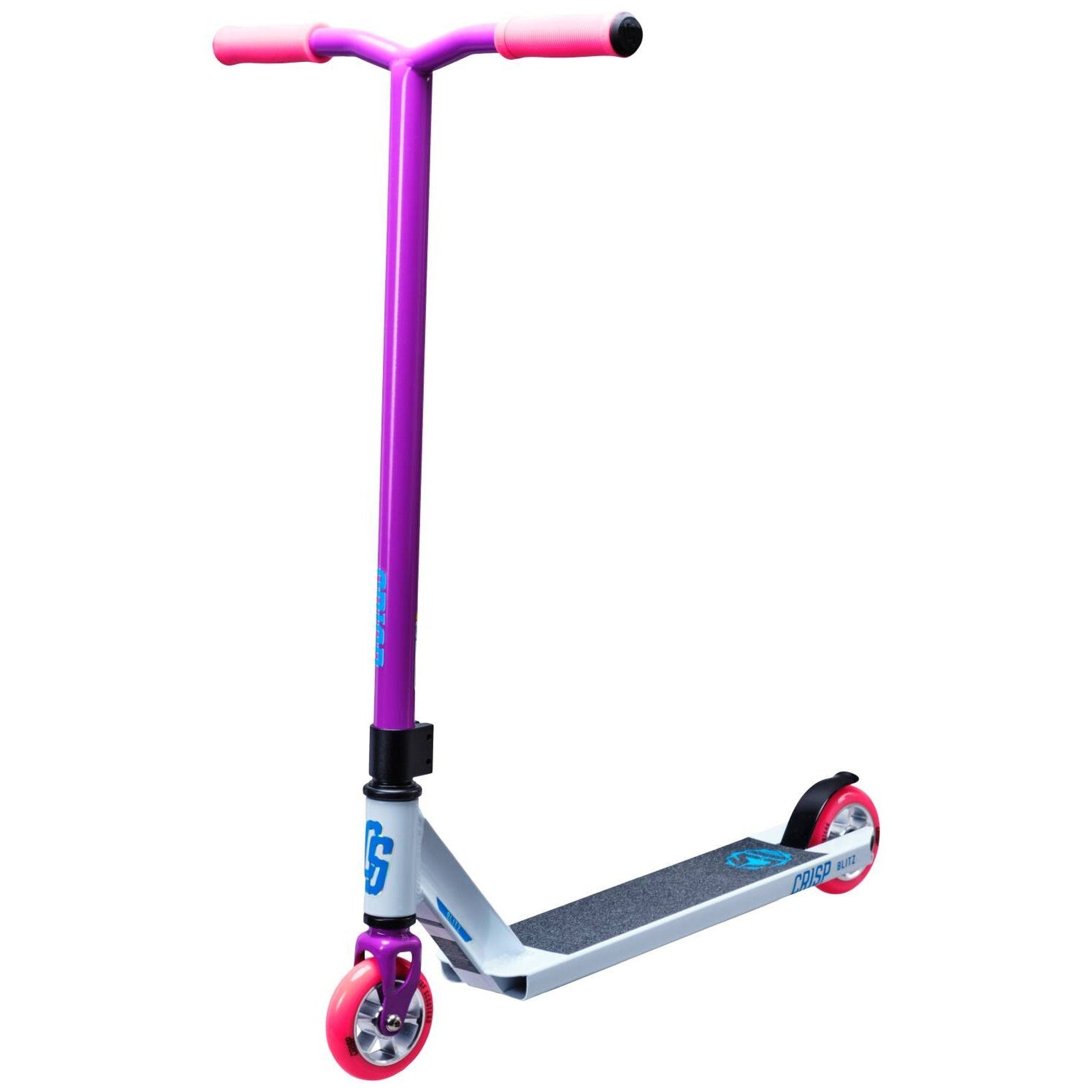 Crisp Blitz Stunt Scooter - White/Purple-ScootWorld.de