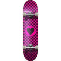 Heart Supply Round Logo Skateboard - Checks-ScootWorld.de