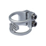 Striker Aether Double Stunt Scooter Clamp - Silber
